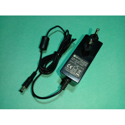 Fonte Carregador Externo Bivolt Monitor Original LG 12V 2A (ADS-24S-12 ...